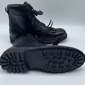 INC International Concepts Men’s Brix Kiltie Leather Boots